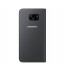 Husa S-View Cover pentru Samsung Galaxy S7 Edge, Black